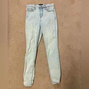 Banana Republic High rise Skinny jeans light denim size 26
